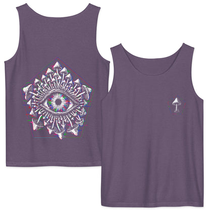 Third Eye Mushroom Front Back Comfort Tank