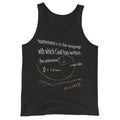 Galileo Galilei Mathematics Universe Quote Tank Top