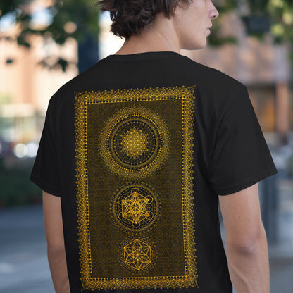 Sacred Merkaba Star Metatron's Cube Unisex T-Shirt