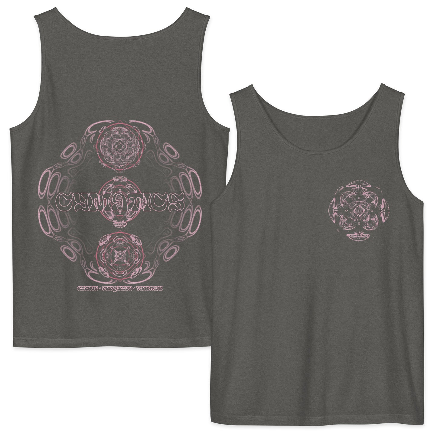 Cymatics, Energy Frequency Vibration Comfort Tank