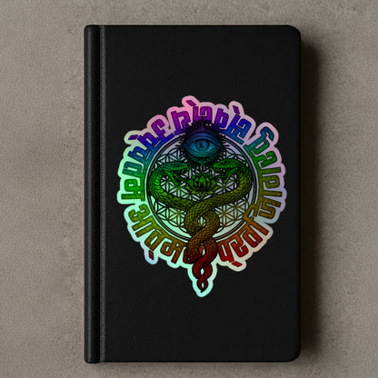 Awaken to Your Highest Self Holographic Sticker