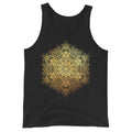 Metatron's Cube Transcendence Gold Tank Top