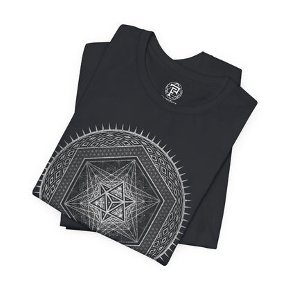 Sacred Merkaba Star Metatron's Cube Unisex T-Shirt