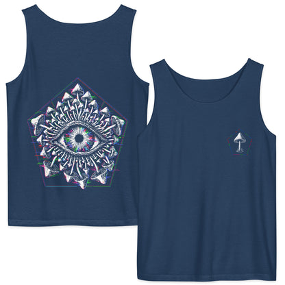 Third Eye Mushroom Front Back Comfort Tank
