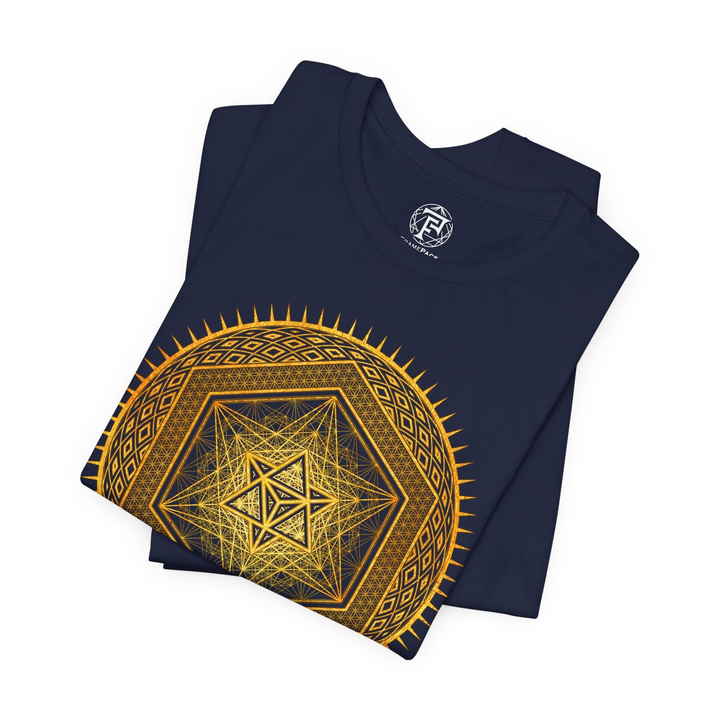 Sacred Merkaba Star Metatron's Cube Unisex T-Shirt