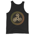 Triskelion Celtic Slavic Symbol Tank Top