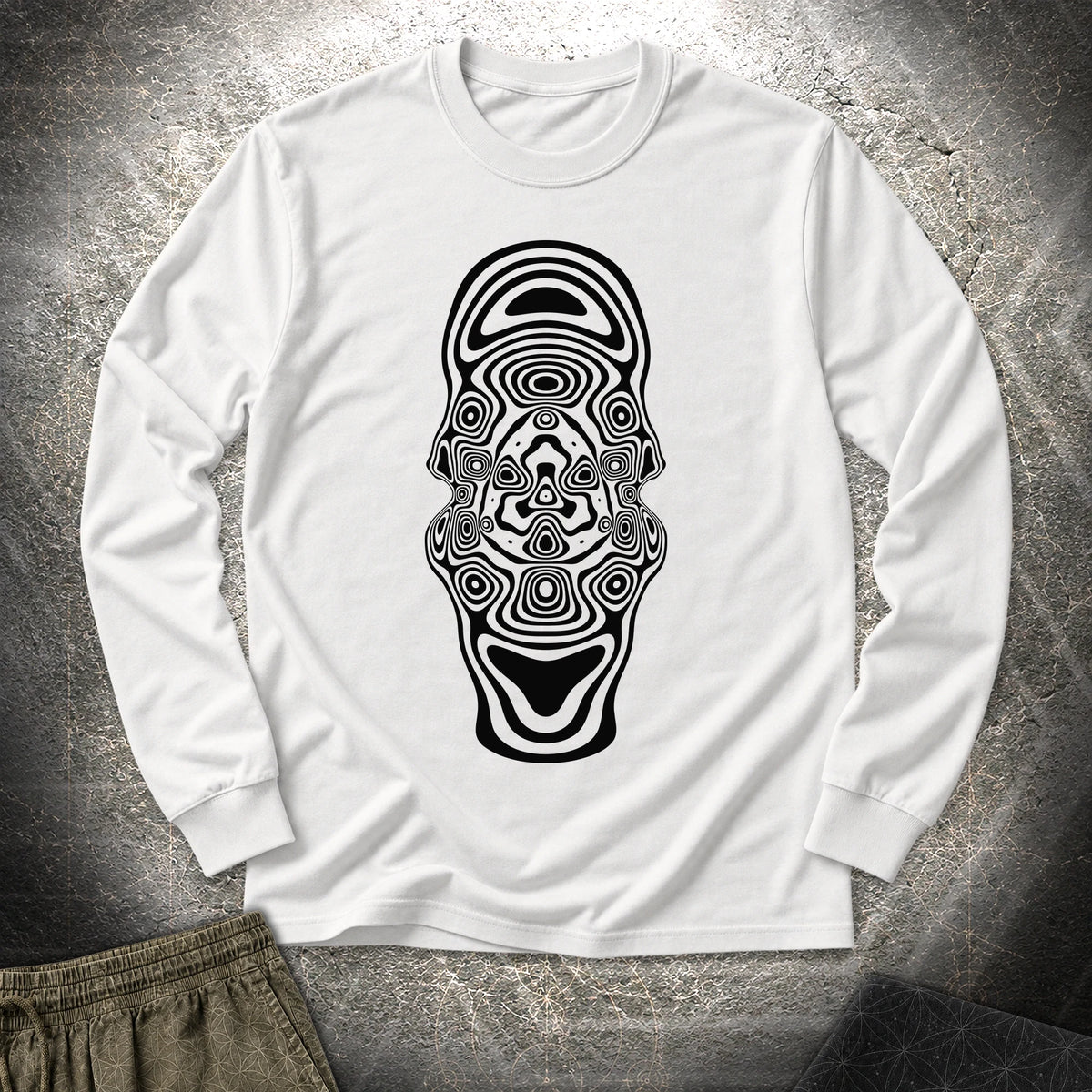 Mind Blown Black Long Sleeve Shirt - Mind Blown Black Long Sleeve Shirt - Ash