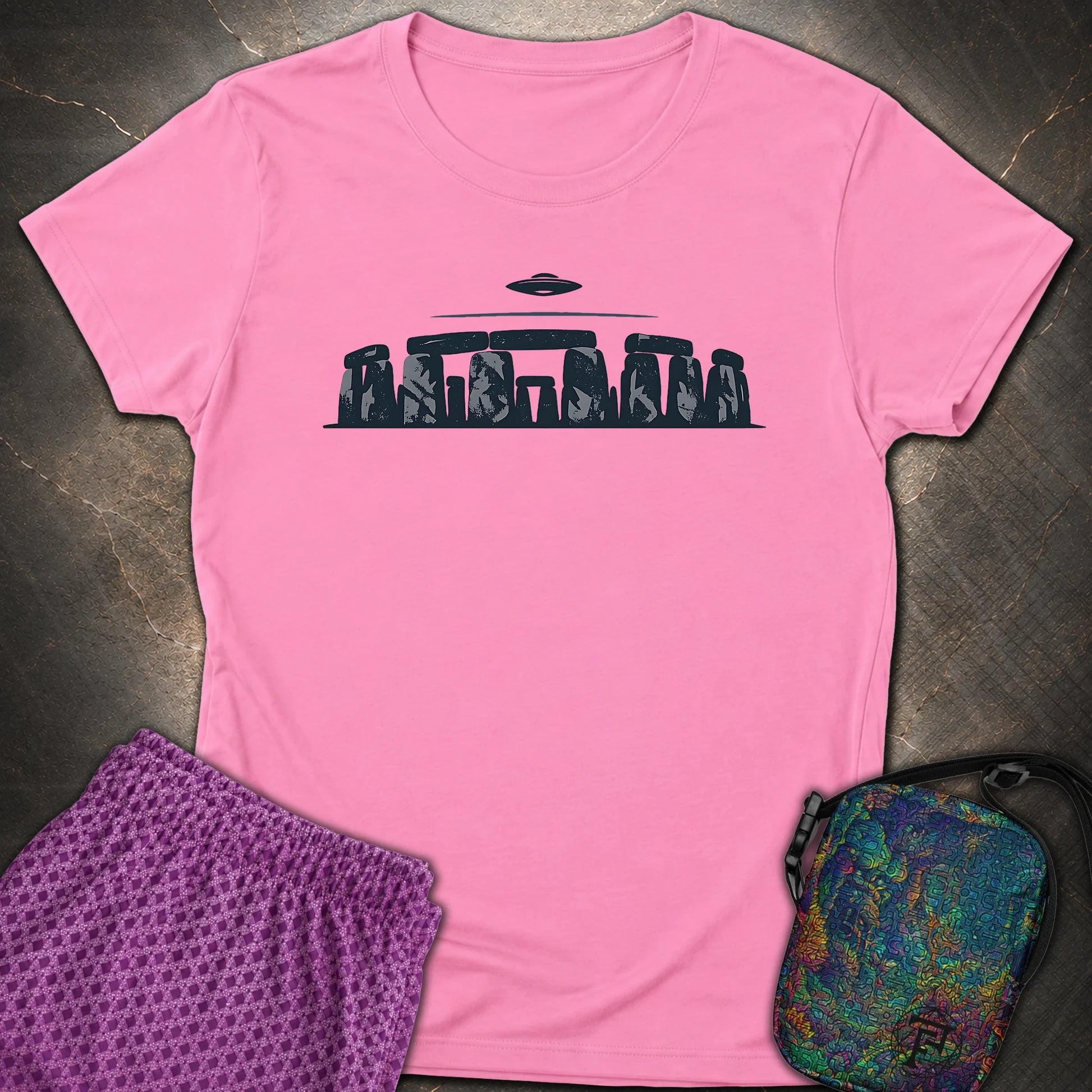 Kamienny Krąg I UFO - Kamienny Krąg I UFO Womens T-Shirt - Azalea