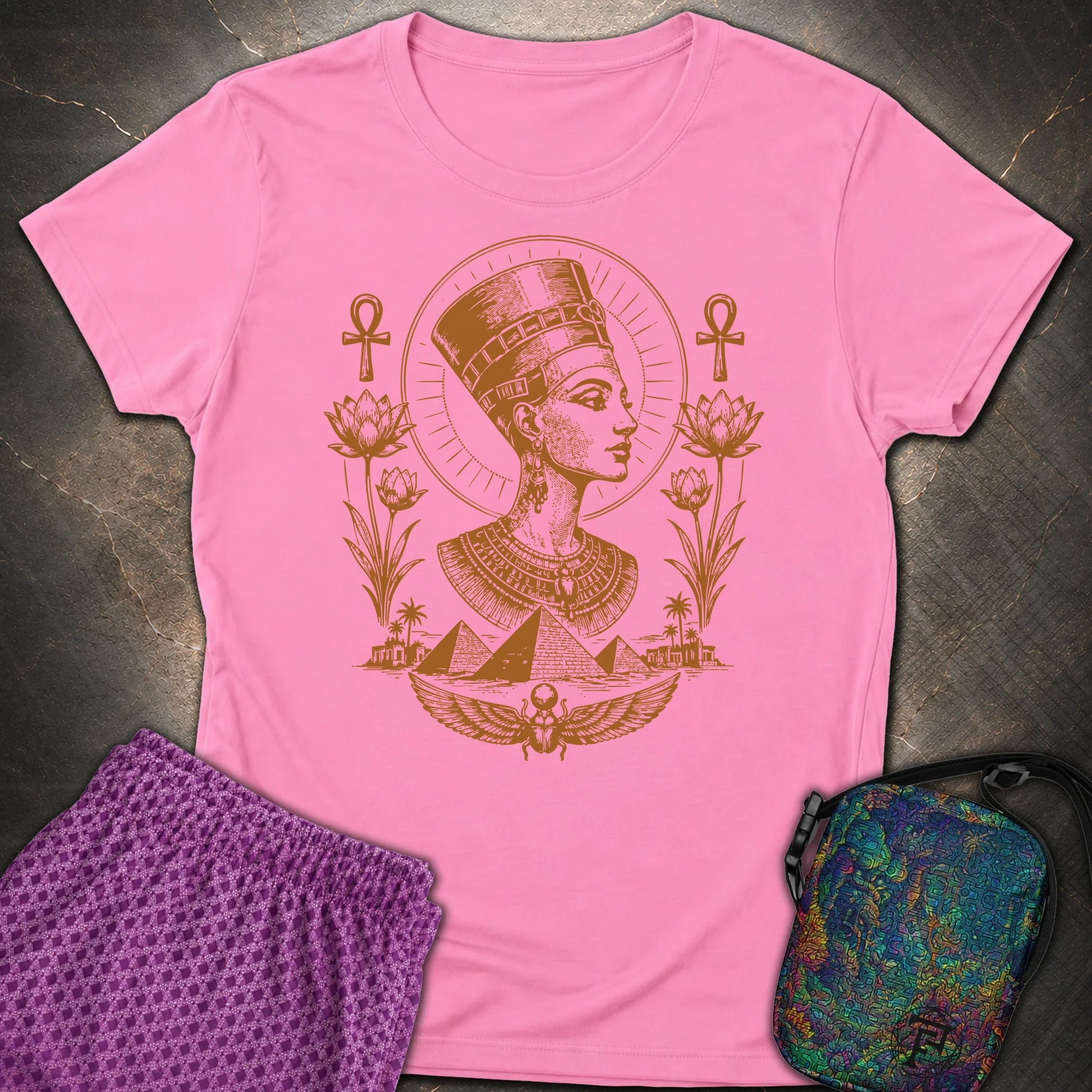Royal Queen of the Nile - Royal Queen of the Nile Womens T-Shirt - Azalea