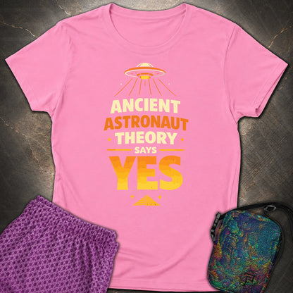 Ancient Theory - Ancient Theory Womens T-Shirt - Azalea