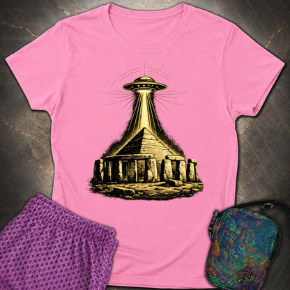 Piramida Gizy I Tajemniczy Pojazd - Piramida Gizy I Tajemniczy Pojazd Womens T-Shirt - Azalea
