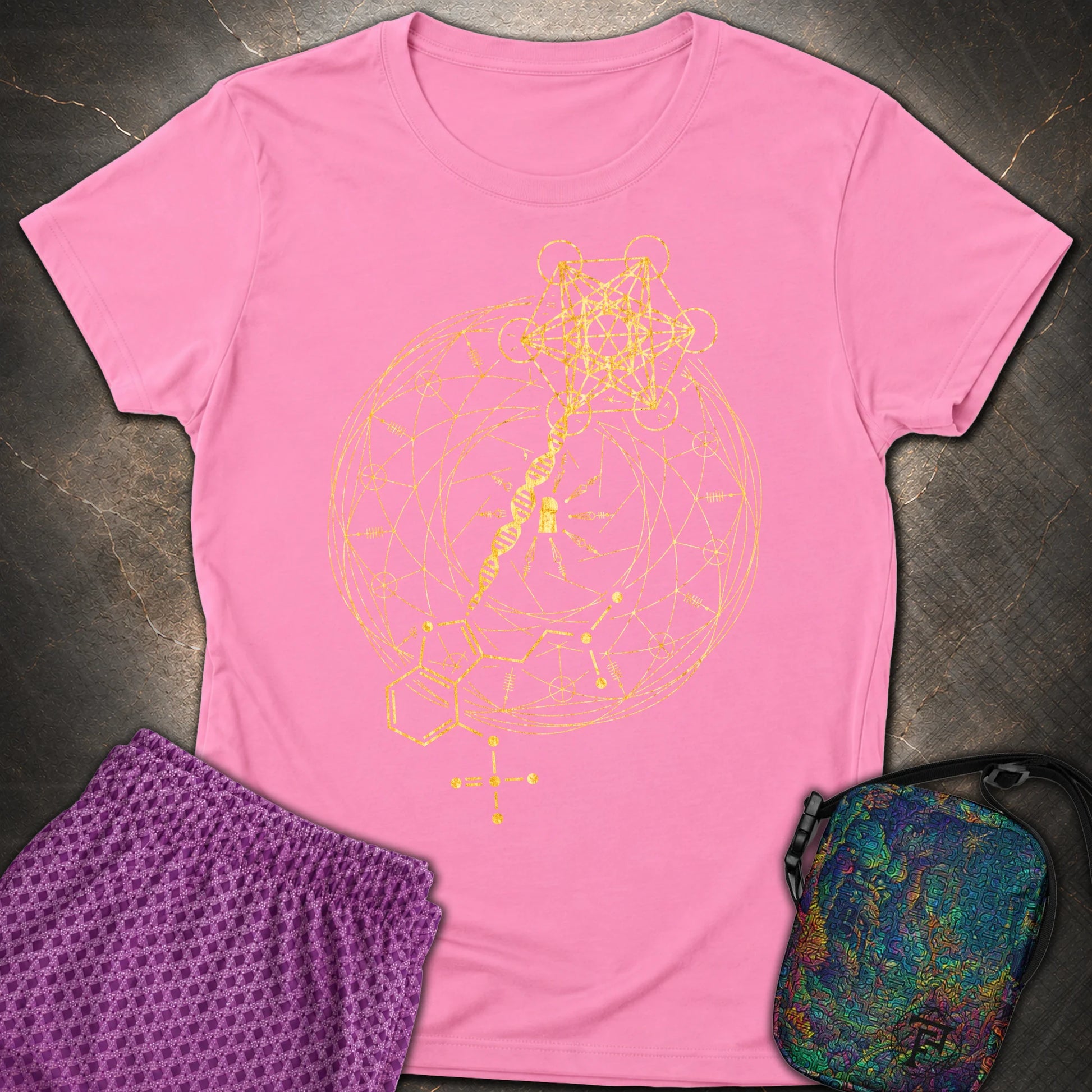 Psilocybin Key To Universe - Psilocybin Key To Universe Women’s T-shirt - Azalea