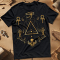 Eye Of Ra Egypt Geometry T-Shirt