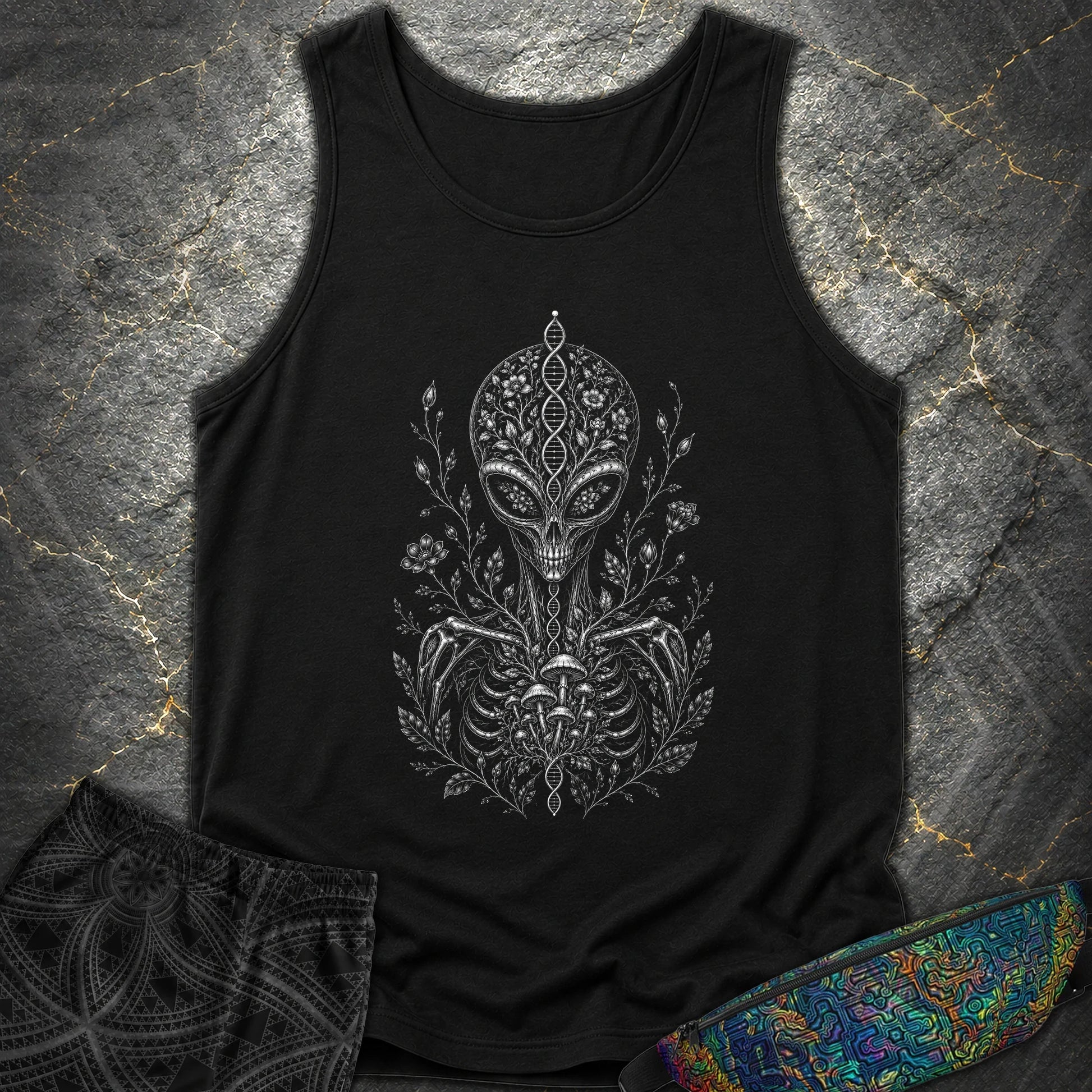 Intraterrestial - Intraterrestial Comfort Tank Top - Black