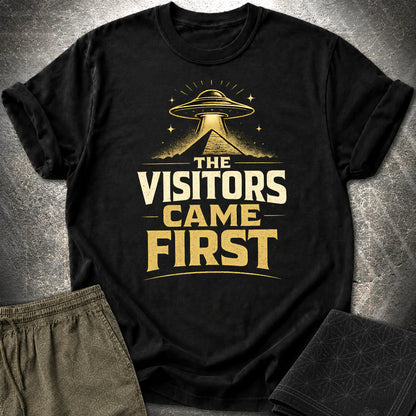 The Visitors Come First - The Visitors Come First T-Shirt - Black