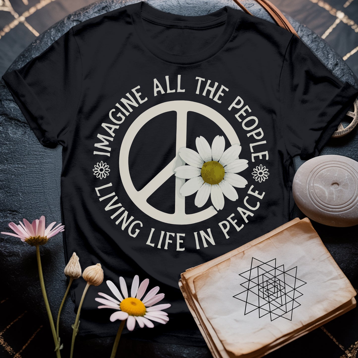 Imagine Life In Peace T-Shirt