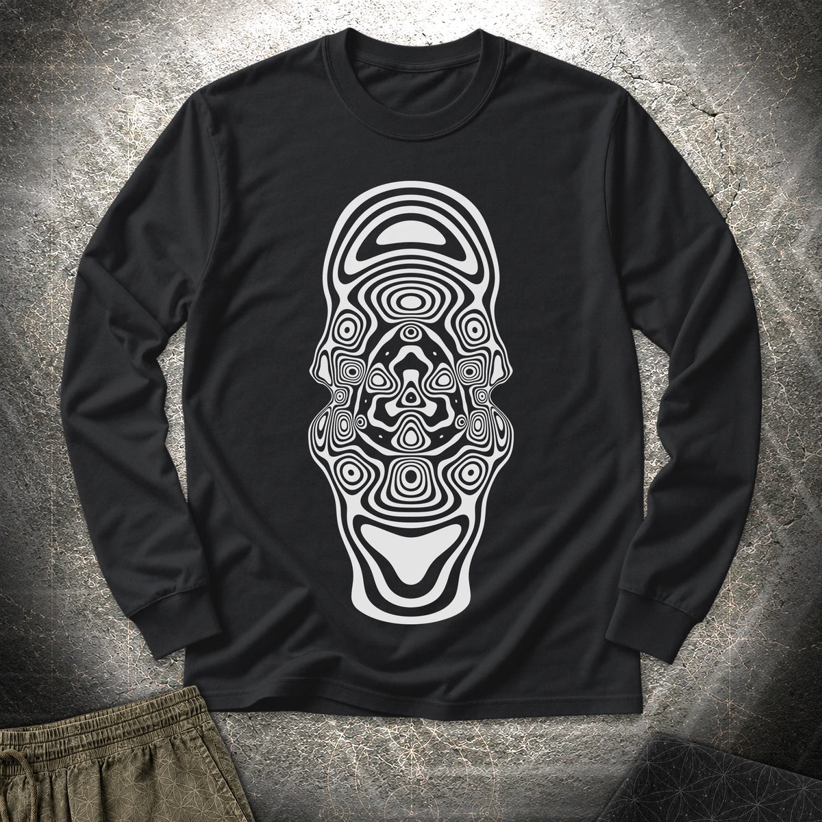 Mind Blown Long Sleeve Shirt - Mind Blown Long Sleeve Shirt - Black