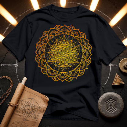 Tetrahedron Mandala T-Shirt