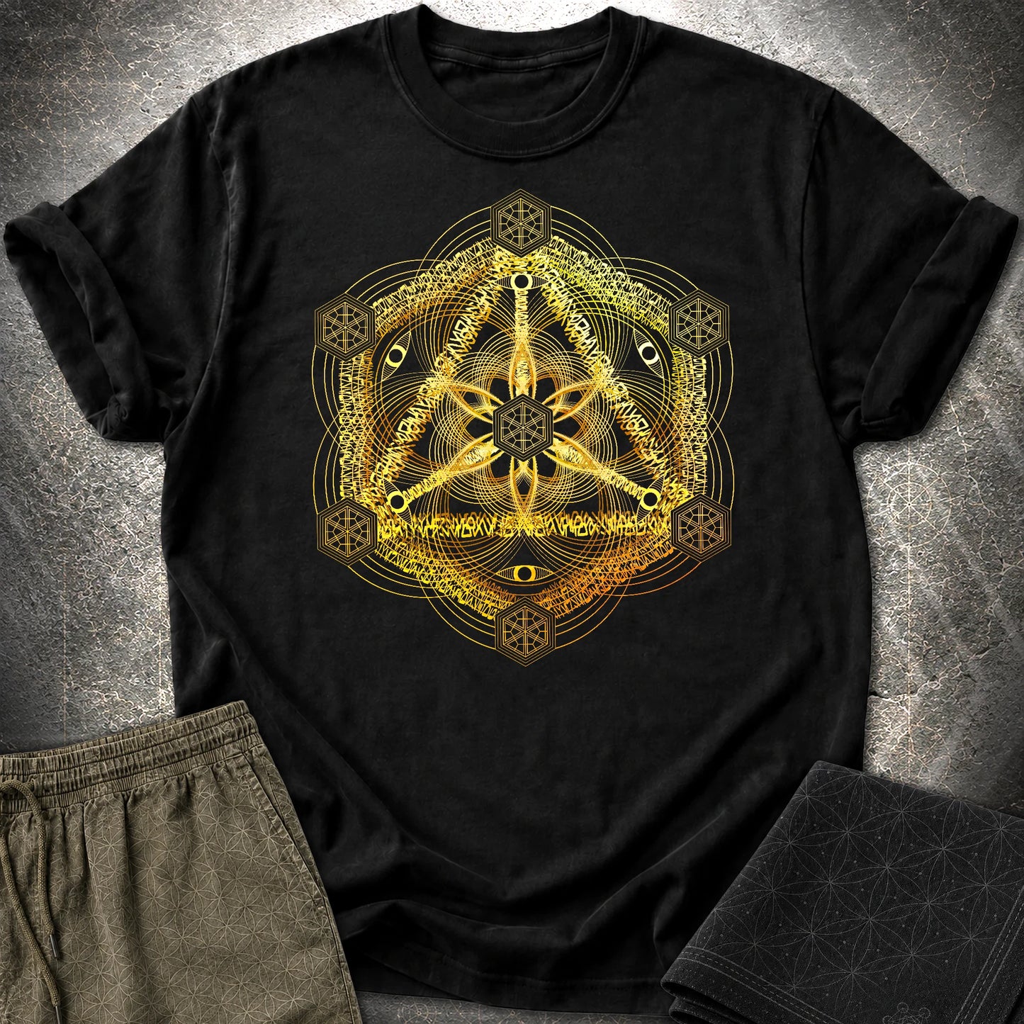 Interdimensional Tesseract T-Shirt - Interdimensional Tesseract T-Shirt - Black