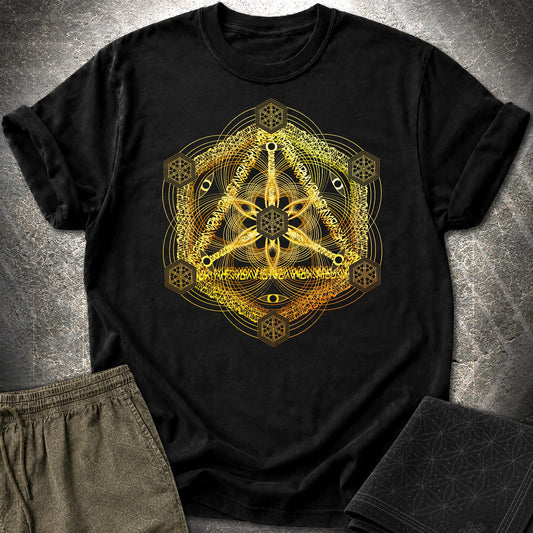 Interdimensional Tesseract T-Shirt - Interdimensional Tesseract T-Shirt - Black