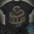 Serpent Tetrahedron Merkaba Geometry Comfort T-Shirt