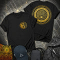 Yin Yang Sacred Geometry 2 Sided T-Shirt