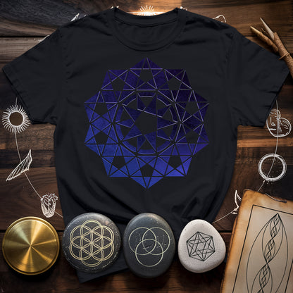 Crop Circle Purple T-Shirt