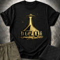 Giza Pyramid and the Mysterious Craft T-Shirt