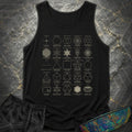 Sacred Geometry Figures Comfort Tank Top
