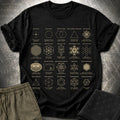 Sacred Geometry Figures T-Shirt