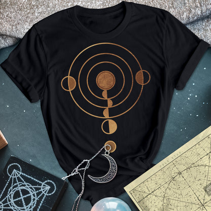 Crop Cirlce Copper T-Shirt