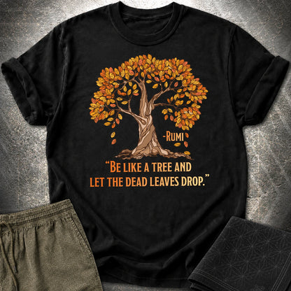 Rumi Tree T-Shirt - Rumi Tree T-Shirt - Black