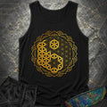 Yin Yang Gold Mandala Comfort Tank Top