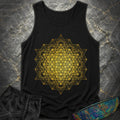 64 Tetrahedron Metatron Grid Comfort Tank Top