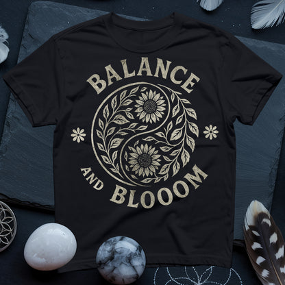 Floral Balance and Bloom T-Shirt
