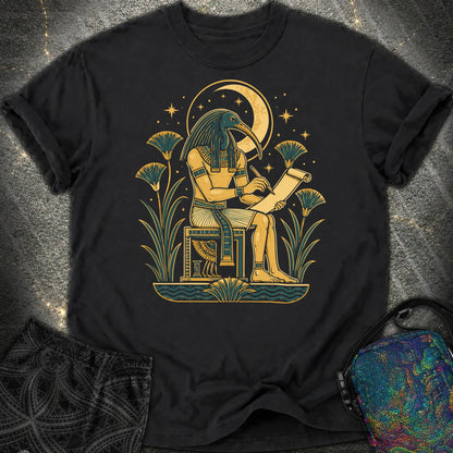 Moonlit Ibis Scribe - Moonlit Ibis Scribe Comfort T-Shirt - Black