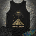 Mayan Contact - Blue Comfort Tank Top