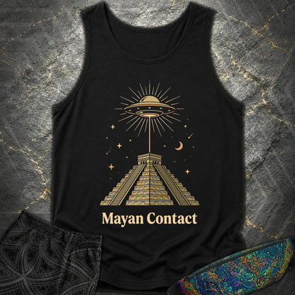 Piramida Majów I UFO 2 - Piramida Majów I UFO 2 Comfort Tank Top - Black