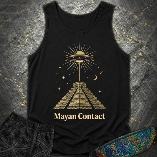 Piramida Majów I UFO 2 - Piramida Majów I UFO 2 Comfort Tank Top - Black