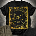 Psilocybin Molecule Mushroom Frame  T-Shirt