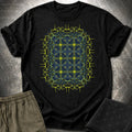 Electric Geometric Matrix T-Shirt