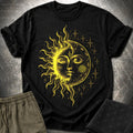 Celestial Sun Moon T-Shirt, Mystic Duality Shirt, Spiritual Cosmic Graphic Tee