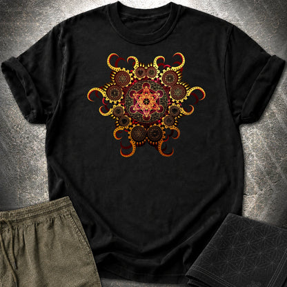 Organic Metatron T-Shirt - Organic Metatron T-Shirt - Black