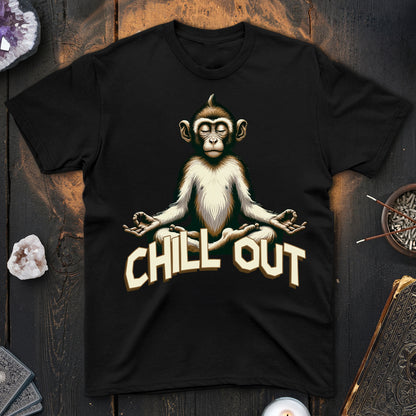 Chill Out Meditating Monkey T-Shirt