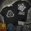 Cymatics, Energy Frequency Vibration Fluid 2 Sided T-Shirt