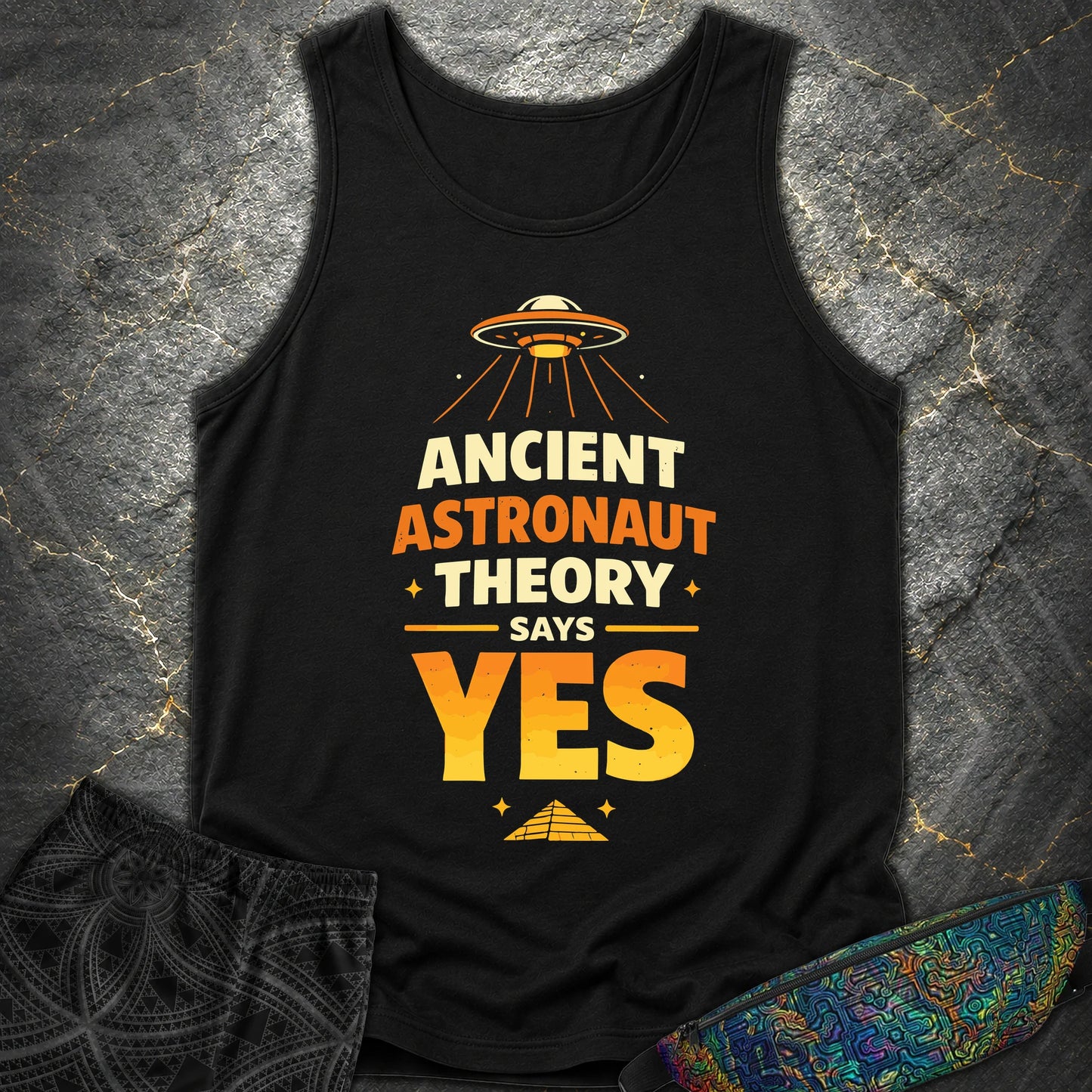 Ancient Theory - Ancient Theory Comfort Tank Top - Black