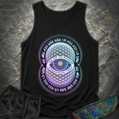 Alan Watts You Are The Universe T-Shirt - Alan Watts You Are The Universe Comfort Tank Top - Black