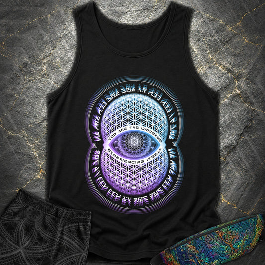 Alan Watts You Are The Universe T-Shirt - Alan Watts You Are The Universe Comfort Tank Top - Black