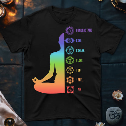 Chakras Meditation T-Shirt
