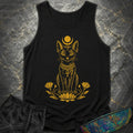 Sacred Cat of the Moon Comfort Tank Top